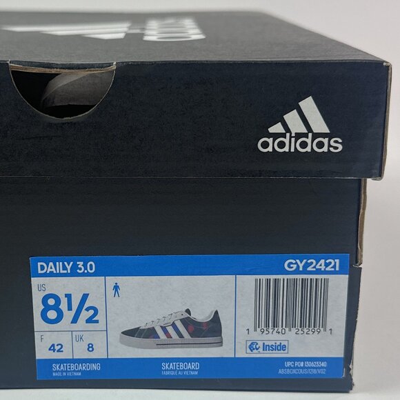 Adidas Daily 3.0 Mens Camo Canvas Low Skateboarding Shoes Sneakers GY2421 - Picture 9 of 10